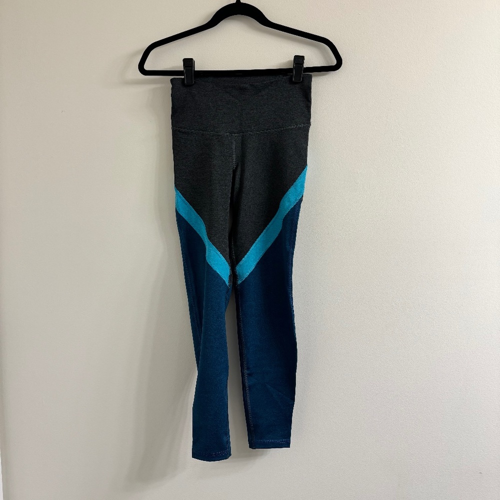 Blue/Gray Old Navy Active Leggings